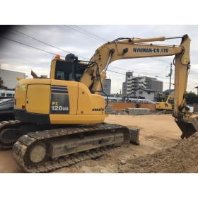 XE ĐÀO BÁNH XÍCH KOMATSU PC128US-8 (Guốc su)