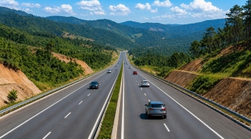 Đoạn tuyến cao tốc Quảng Ngãi – Măng Đen do Sun Group đề xuất có chiều dài khoảng 82 km, quy mô 4 làn xe, với tổng mức đầu tư ước tính khoảng 25.100 tỷ đồng.